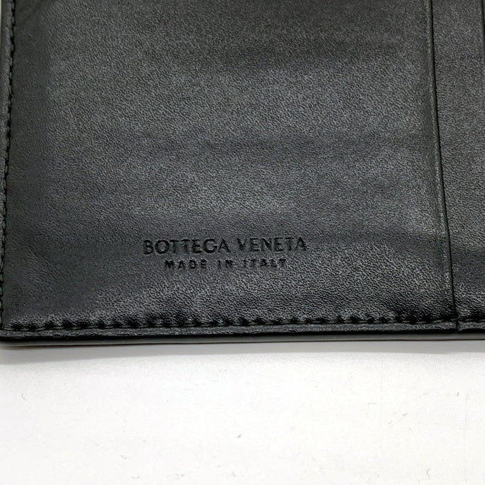 BOTTEGA VENETA ボッテガヴェネタ イントレチャート レザーカードケース ブラック 福生店