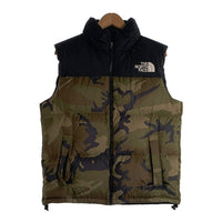 THE NORTH FACE ノースフェイス ヌプシ ナイロン ダウンベスト 迷彩 ウッドランドカモ ND91844 Size XL 福生店