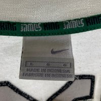 NIKE Air ナイキ LeBron King James Team Jersey レブロン ジェームス ゲームシャツ ユニフォーム グリーン Size L 福生店