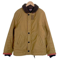 BLUE BLUE ブルー ブルー 裏ボア N-1 デッキジャケット ベージュ Size 3 福生店
