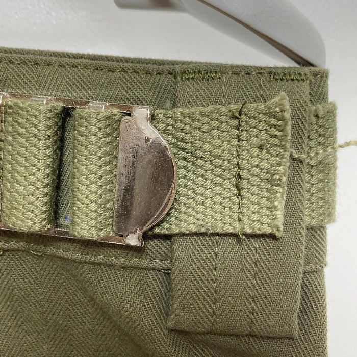 ブランド不明 ヘリンボーン モンキーパンツ オリーブ Size 30 瑞穂店