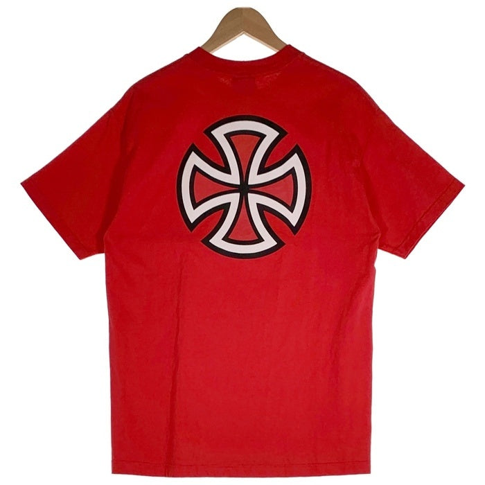 00's INDEPENDENT TRUCKS インディペンデント トラックス 半袖 Tシャツ レッド Size L 福生店