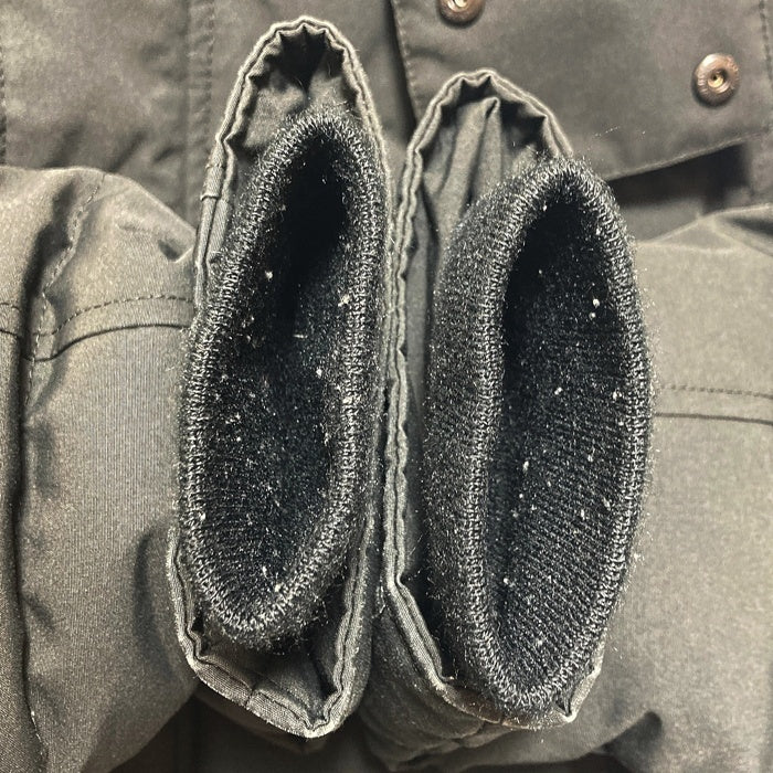 CANADA GOOSE カナダグース WYNDHAM PARKA ウィンダムパーカ ファー ダウンジャケット ブラック 3808MA サザビーリーグ Size FUSION L 瑞穂店