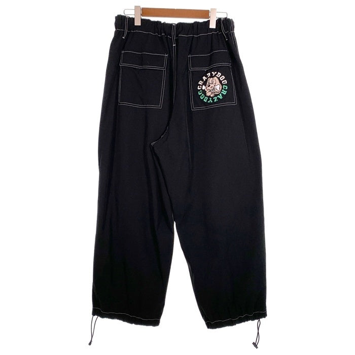 GALFY ガルフィー カラフルパンツ ナイロン カーゴパンツ ブラック 122009 Size XL 福生店