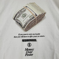 NEIGHBORHOOD ネイバーフッド 21AW MOP-1 C-TEE LS プリント ロングスリーブTシャツ ホワイト 212PCNH-LT04 Size XXL 福生店
