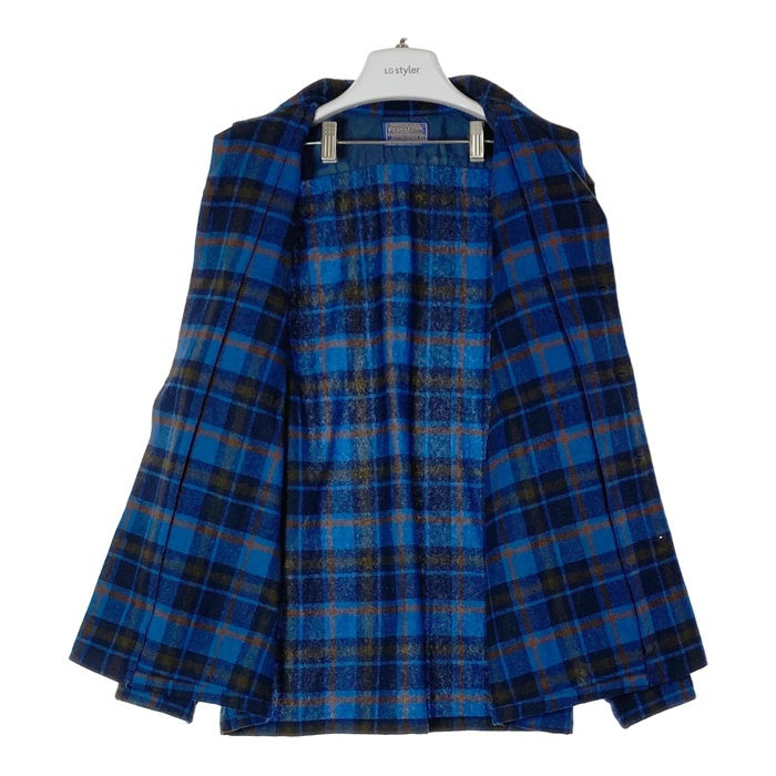 PENDLETON ペンドルトン チェックウールシャツ ブルー sizeL 瑞穂店