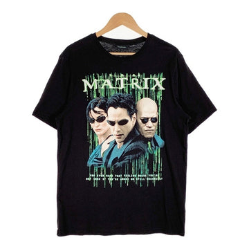 00's THE MATRIX マトリックス プリントTシャツ ブラック オフィシャル Size L 福生店