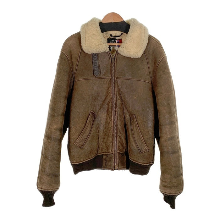Schott ショット TYPE B-6 ムートン フライトジャケット ボア ブラウン Size 40 福生店