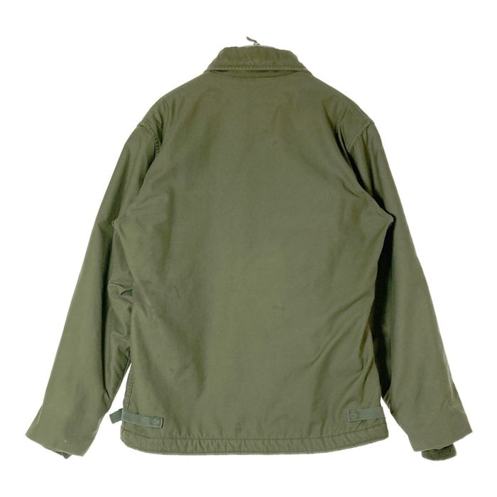 U.S.NAVY ユーエスネイビー 8415-753-5612 70s A-2 Deck Jacket デッキジャケット カーキ sizeM 瑞穂店