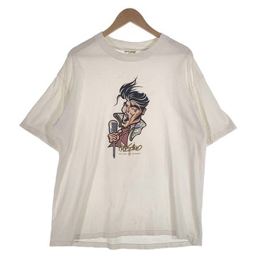 90's mossimo モッシモ エルヴィス。プレスリー プリントTシャツ ホワイト Size XL 相当 福生店