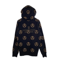 SUPREME シュプリーム 16AW UNDERCOVER アンダーカバー Anarchy Hooded Sweatshirt アナーキー プルオーバースウェットパーカー ブラック Size M 福生店