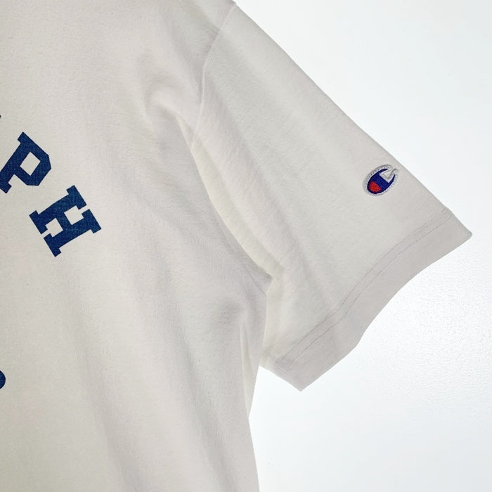 Champion チャンピオン T1011 ST.JOSEPH CAMP プリント 半袖 Tシャツ ホワイト Size M 福生店