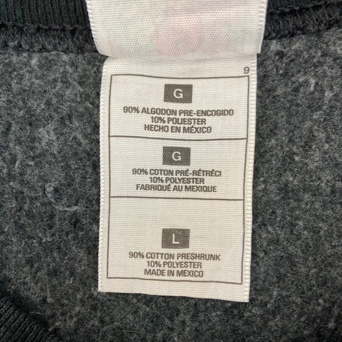 FRUIT OF THE LOOM フルーツオブザルーム メキシコ製 胸刺繍 ヘビースウェットトレーナー ブラック sizeL 瑞穂店