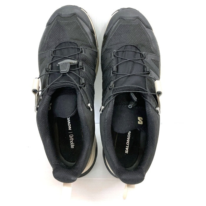 SALOMON サロモン X ULTRA 4 GORE-TEX エックスウルトラ4ゴアテックス ローカットスニーカー トレイル ブラック グレー 412881 Size 27cm 瑞穂店