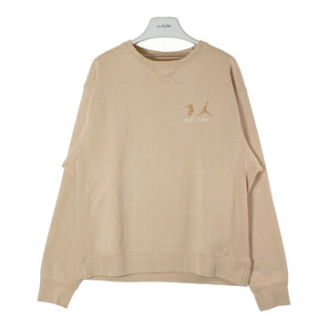 AIR JORDAN エアジョーダン × UNION ユニオン クルーネック スウェット ベージュ sizeL 瑞穂店