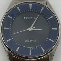 CITIZEN シチズン E031-S103720 エコドライブ ソーラー 文字盤ネイビー シルバー ステンレス 腕時計 瑞穂店