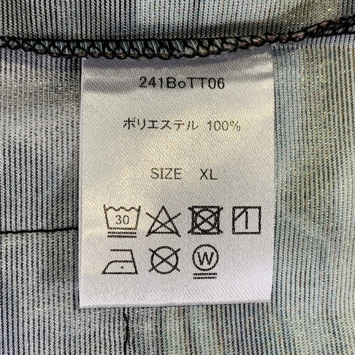 BoTT ボット 総柄プリント ゲームシャツ 半袖 ブラック マルチ 241BoTT06 Size XL 福生店