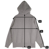 Champion チャンピオン REVERSE WEAVE リバースウィーブ (GORE) WINDSTOPPER ゴア ウィンドストッパー ジップアップ フーディー パーカー グレー GORE-TEX ゴアテックス Size L 福生店