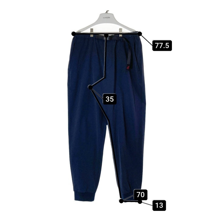 GRAMICCI グラミチ GUP-19F027 4WAY NARROW RIB PANTS ネイビー sizeL※リブ毛玉あり 瑞穂店