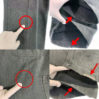 50`s 60`s スイス軍 実物 前期 Denim Work Pants デニム ワーク パンツ グレー Size 80 福生店