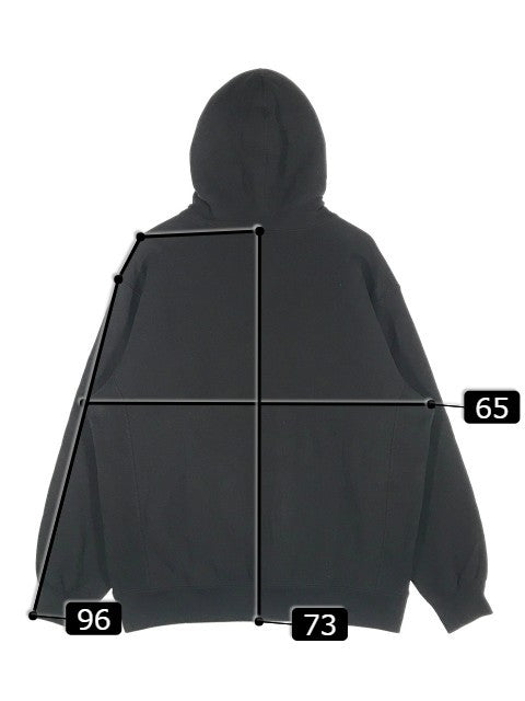 SUPREME シュプリーム 21SS KAWS Chalk Logo Hooded Sweatshirts カウズ チョークロゴ スウェット パーカー ブラック Size L 福生店
