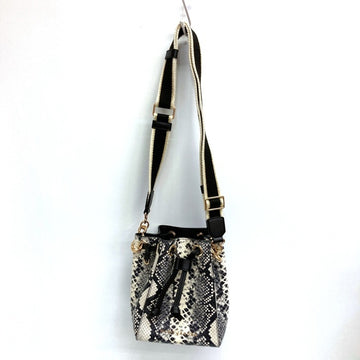 MARC JACOBS マークジェイコブス H650M10SP22 The Bucket Bag バケットバッグ パイソン柄 ブラック 瑞穂店