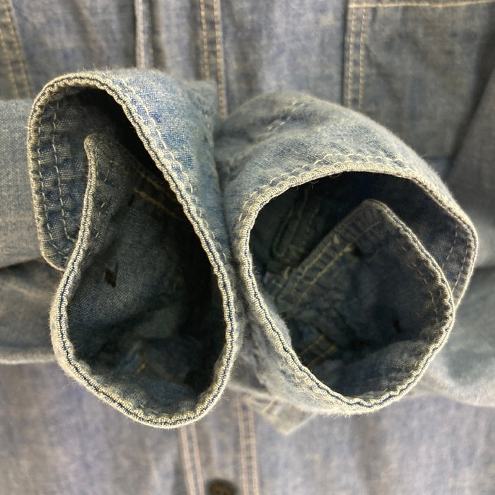 BOOTLEGGERS ブートレガーズ HIGH FLYER 山ポケ シャンブレーシャツ インディゴ size15 瑞穂店