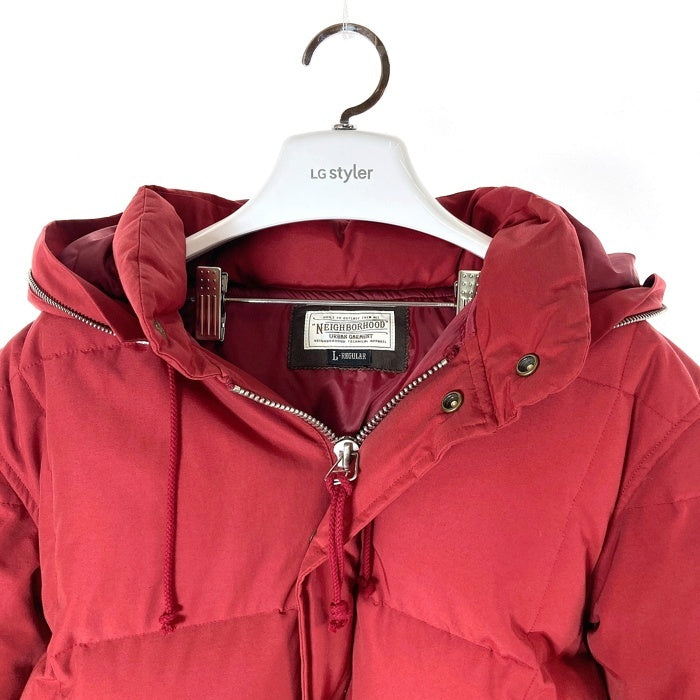 NEIGHBORHOOD ネイバーフッド 132NYNH-JKM05 シンサレートジャケット ファー欠品 レッド sizeL 瑞穂店