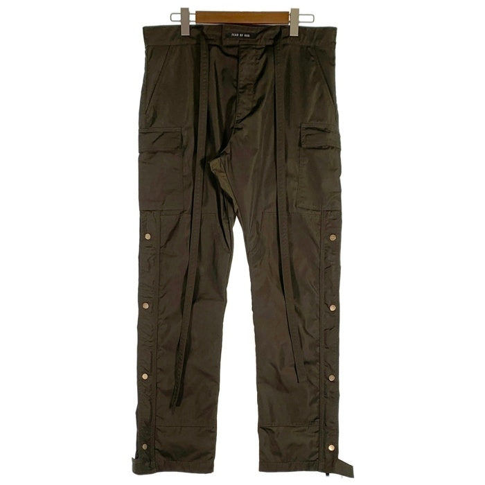 FEAR OF GOD フィアオブゴット SIXTH COLLECTION NYLON CARGO PANTS ナイロンカーゴパンツ オリーブ FG10-012 Size L 福生店
