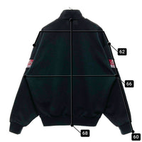 adidas アディダス 90's デサント社製 トラックジャケット ブラック sizeXO※フロントダメージ有 瑞穂店