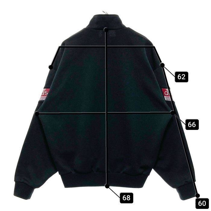 アディダス トラックジャケット 黒 Sサイズ adidas アディダス 90's デサント社製 トラックジャケット