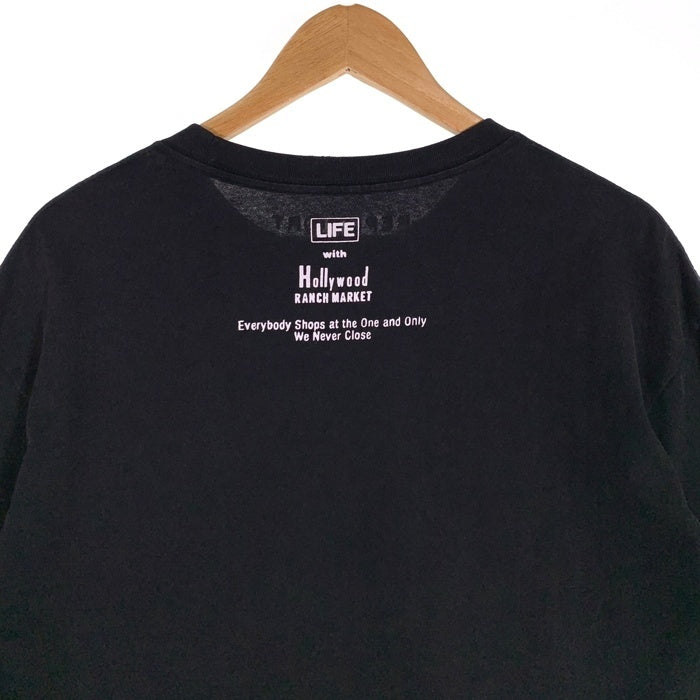 HOLLYWOOD RANCH MARKET ハリウッドランチマーケット REPLICⓐRT レプリカート Marilyn 聖林公司 MHG-MNO-BS-269 USED加工 マリリンモンロー ショートスリーブ 半袖 Tシャツ ブラック Size M 福生店