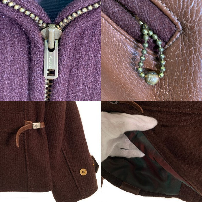 WAREHOUSE ウエアハウス 1930's STYLE WOOL × LEATHER TWO-TONE SPORTS