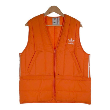 adidas アディダス Parley Vest パーレイベスト オレンジ ポリエステル 中綿 HM6750 Size JP M 福生店