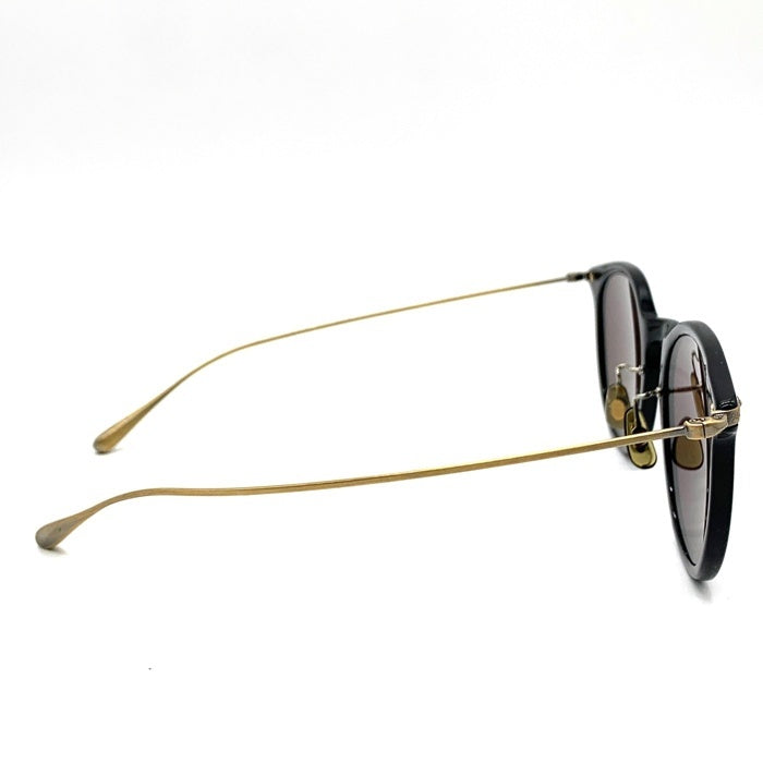 OLIVER PEOPLES オリバーピープルズ Brayton ブレイトン ボストンウェリントン サングラス チタンフレーム ブラック ゴールド 福生店