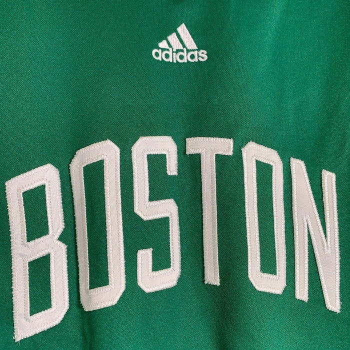 adidas アディダス Boston Celtics ボストン・セルティックス Patch Practice Shirt 長袖 Tシャツ ロンT グリーン ホワイト Size L 福生店