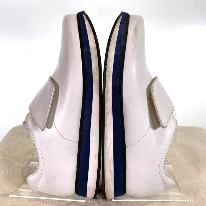 PRADA SPORT プラダスポーツ ベルクロ レザースリッポン スニーカー ホワイト 40 2351 Size 7 (25.5-26cm相当) 福生店