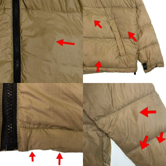 90's THE NORTH FACE ノースフェイス ヌプシ ダウンジャケット カーキ NF002YO Size L 福生店