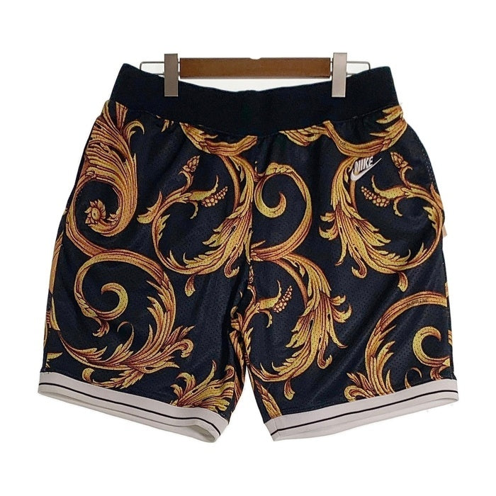 SUPREME シュプリーム NIKE ナイキ 14SS Basketball Shorts バスケットボール ショーツ ブラック ゴールド 648794-010 Size M 福生店