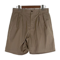 Schott ショット DOUBLE PLEATED T/C SHORTS プリーツ ショート ハーフ パンツ カーキ Size L 福生店