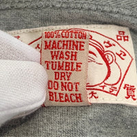 EVISU エヴィス カモメプリント ロングスリーブTシャツ ラグラン グレー Size 40 福生店