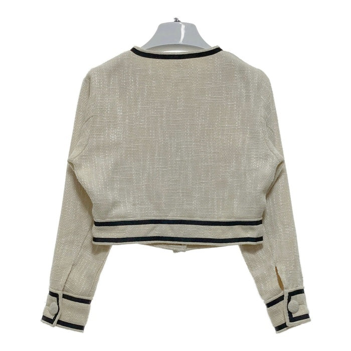 Darich ダーリッチ ツイードジャケットミニスカートセットアップ アイボリー sizeS 瑞穂店