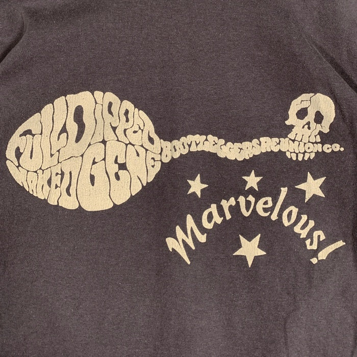 BOOTLEGGERS ブートレガース IT'S BEEN プリントTシャツ チャコールグレー Size M 福生店