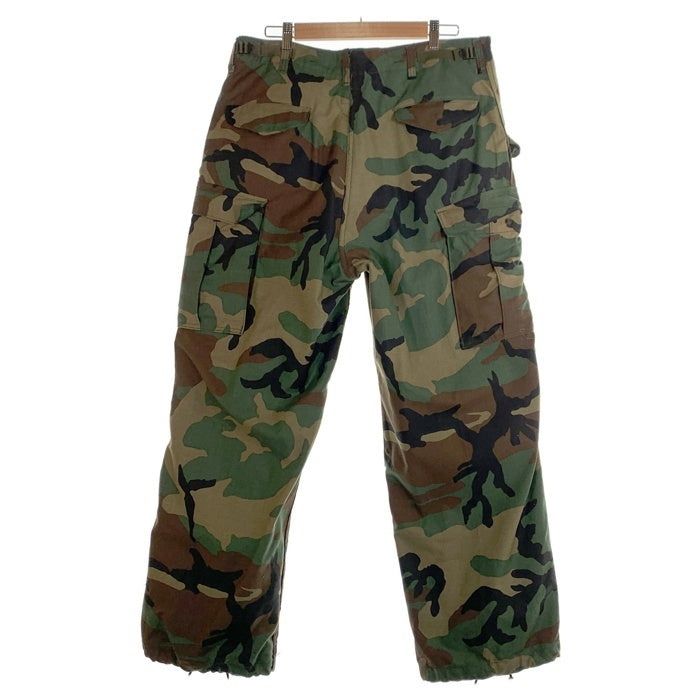 80's U.S. ARMY 米軍 M-65 CAMO TROUSER トラウザー カーゴパンツ ウッドランドカモ 8415-01-099-7858 DLA100-87-C-0356 Size MEDIUM-REGULAR 福生店