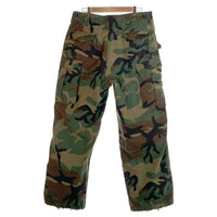 80's U.S. ARMY 米軍 M-65 CAMO TROUSER トラウザー カーゴパンツ ウッドランドカモ 8415-01-099-7858 DLA100-87-C-0356 Size MEDIUM-REGULAR 福生店