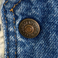 70's 80`s Levi`s リーバイス オレンジタブ ボア デニム ベスト ライトブルー 60607 0213 Size M 福生店
