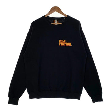 WACKO MARIA ワコマリア 24AW PULP FICTION CREW NECK SWEAT SHIRT パルプフィクション クルーネック スウェットトレーナー TYPE-5 ブラック PF-WM-SS11 Size L 福生店