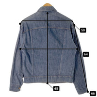70-80's JCPenny ジェーシーペニー Super Denim デニムジャケット インディゴ Size M 相当 福生店