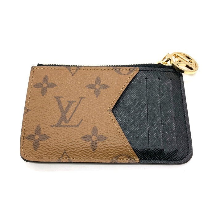 LOUIS VUITTON ルイヴィトン M81912 カードケース ポルト カルト･ロミー モノグラム ベージュ×ブラック 瑞穂店