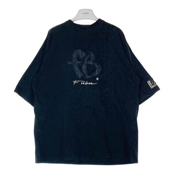 FUBU フブ フロントプリント Tシャツ ブラック sizeXL 瑞穂店